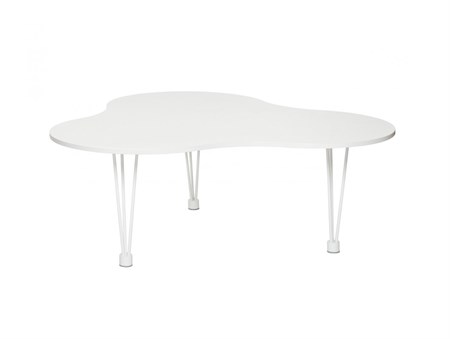 Soffbord, Cesar, 85x85cm, vit